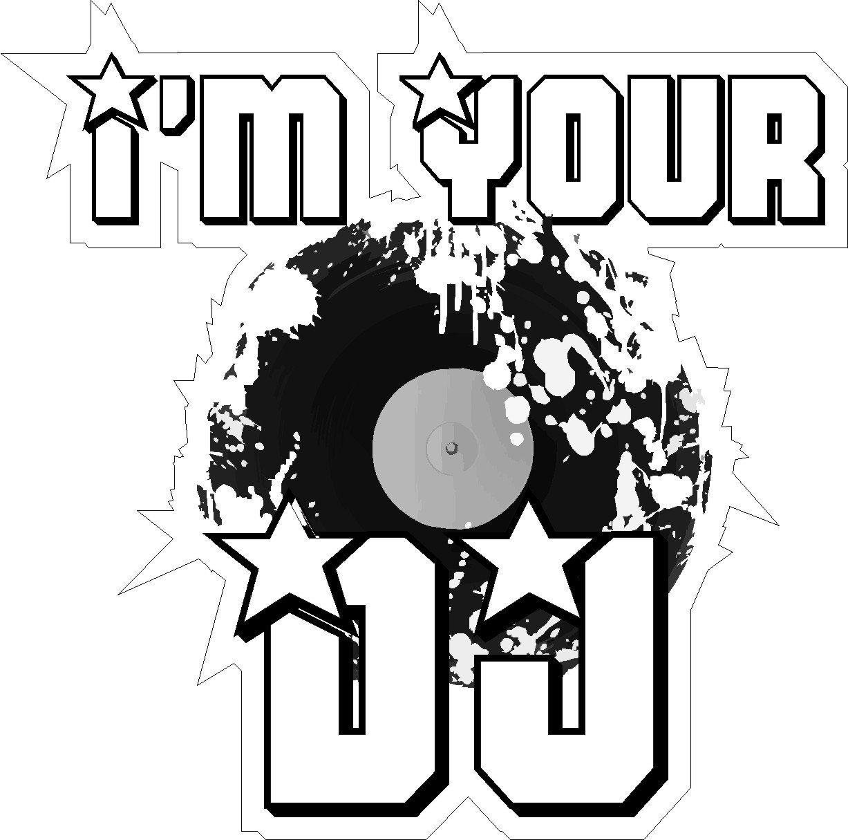 1 x Aufkleber I'm your DJ Music Musik Club Disco Autoaufkleber Sticker Fun Gag von NetSpares
