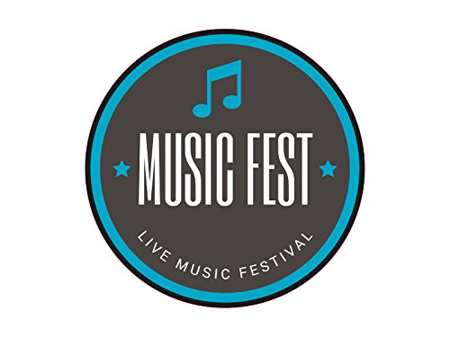 1 x Aufkleber Music Fest Live Festival Konzert Party Sticker Tuning Musik Club von NetSpares