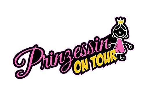 NetSpares 1 x Aufkleber Prinzessin On Tour Krone Kinder Kind Child Princess Fun Gag NEU von NetSpares