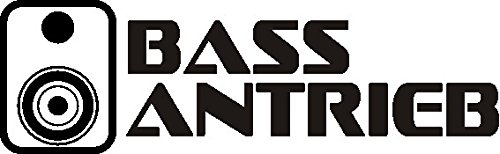 NetSpares Plott Aufkleber Bass Antrieb Bassbox Sticker Tuning Shocker Static Stance von NetSpares