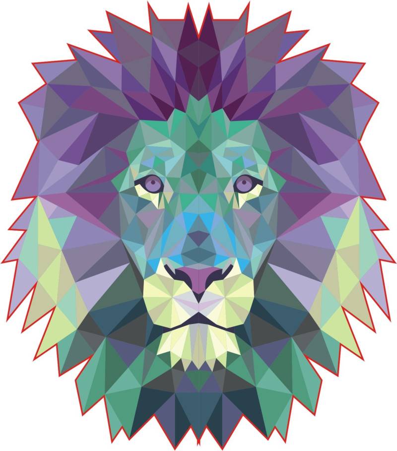 1 x Aufkleber King Of The Jungle Lion Leone Leon Löwe Sticker Beast Bestie Fun von NetSpares