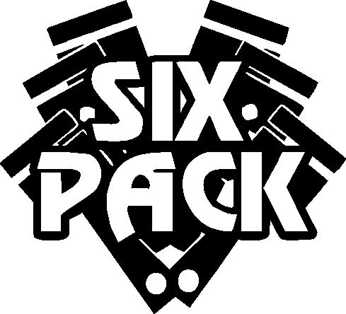 Plott Aufkleber Six Pack Kolben V6 Turbo Zylinder CCM Sticker Stance Fun Plott Aufkleber Six Pack Kolben V6 Turbo Zylinder CCM Sticker Stance Fun von NetSpares