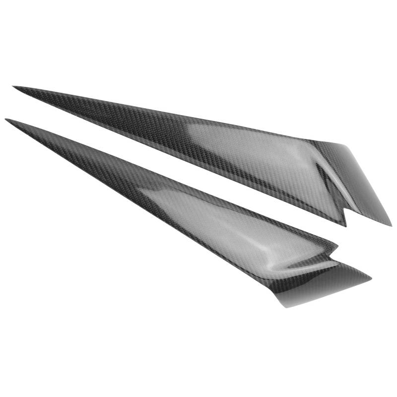 Nettoppo 1 Paar Kohlenstoff Scheinwerfer Augenbrauen Abdeckung Lider Trimmen Fuer X1 E84 2009-2014 Auto Styling Fuer Front Scheinwerfer von Nettoppo