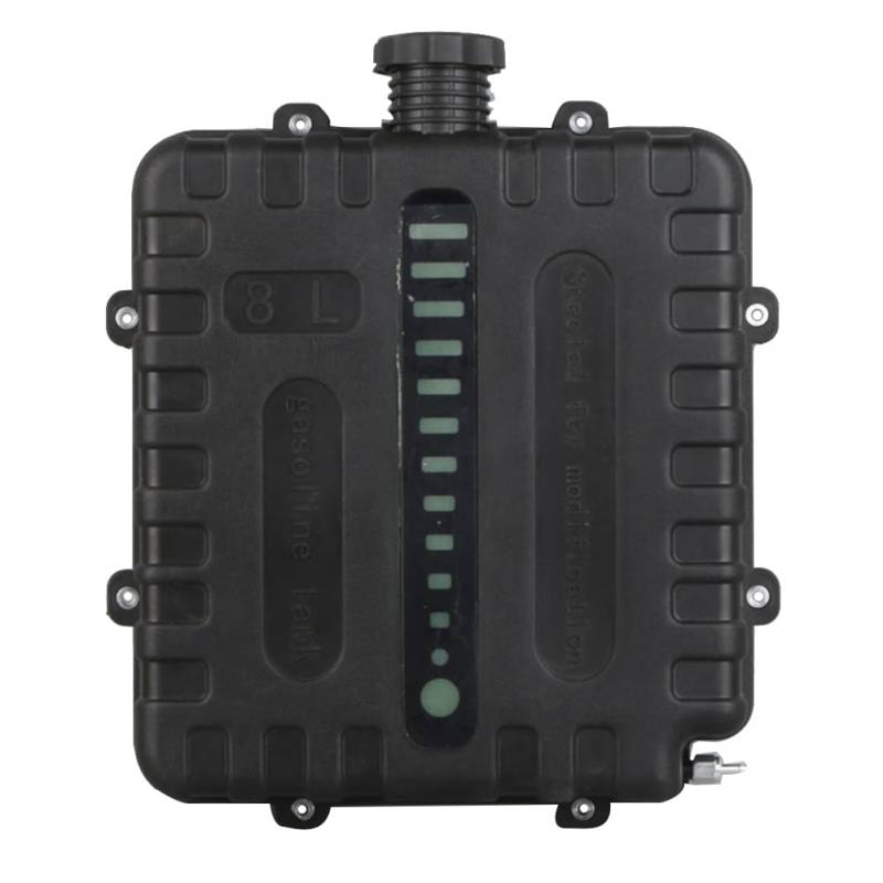 Nettoppo 1 STK. 8L Luftheizung Benzintank Schwarzer Kunststoff für PKW Wohnmobile Caravans Robust und Stabil von Nettoppo