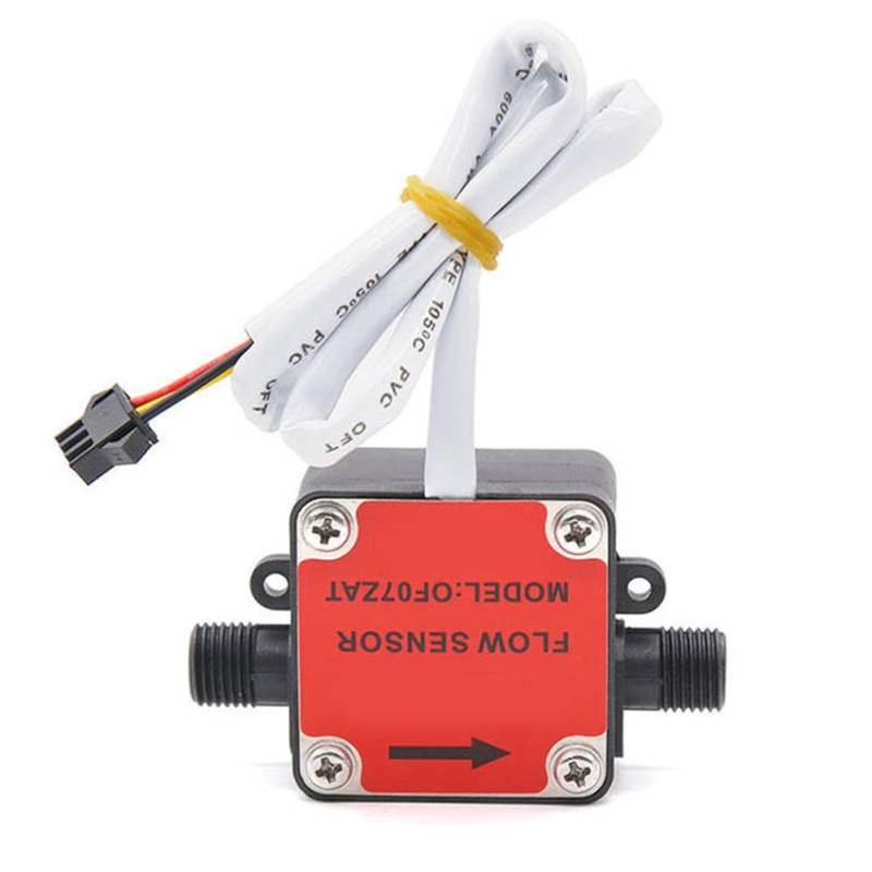 Nettoppo 1 Stück OF07ZAT 2Min Ovalrad-Durchflussmesser-Sensor Durchflusssensor Getriebeöl-Durchflussmesser-Sensor von Nettoppo