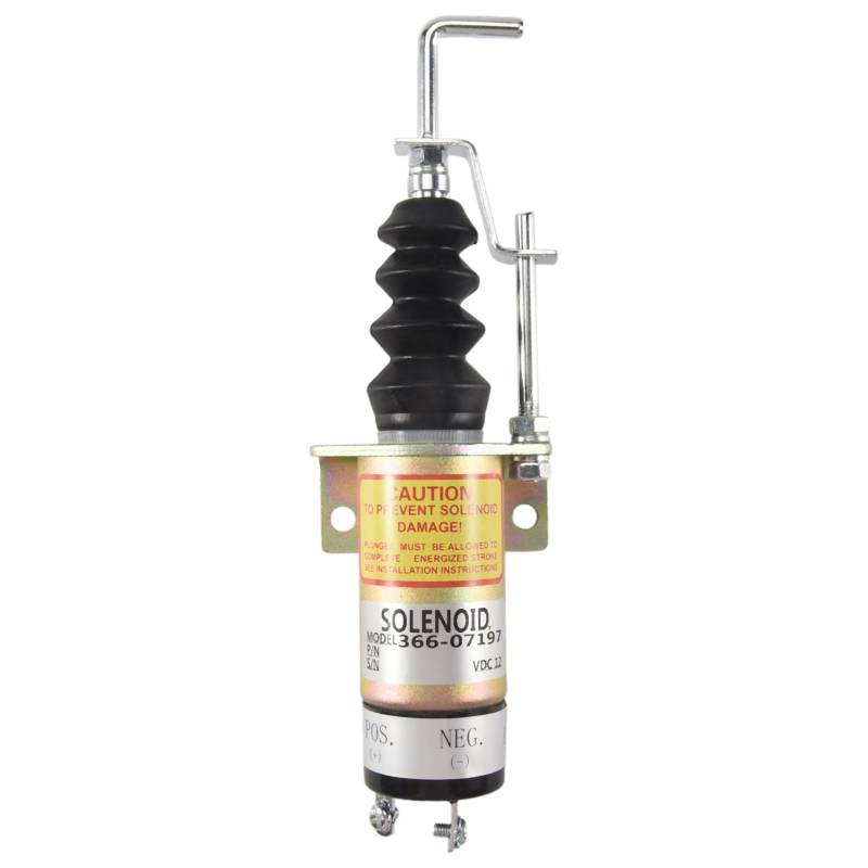 Nettoppo 1502-12C7U2B2S1 SA-3405T 366-07197 2 PINS 12 V Absperr Magnet Ventil Absperr Magnet für Magnet Exchavator, von Nettoppo