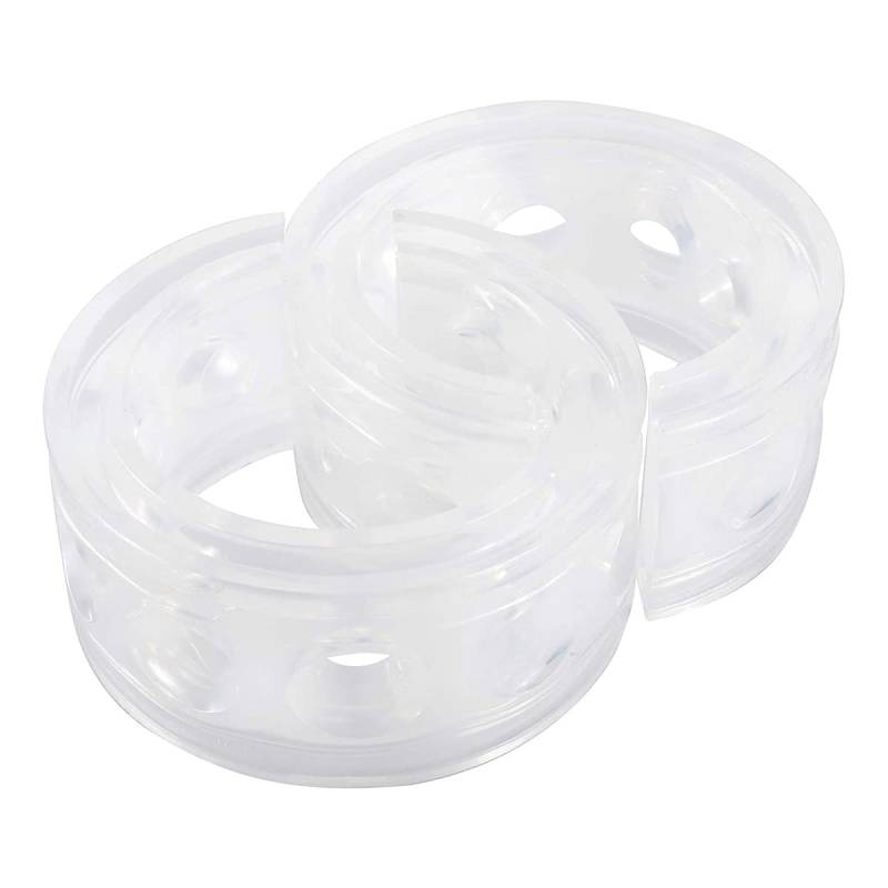 Nettoppo 2 StüCk Auto Stoß DäMpfer StoßStange Power Auto Puffer Kissen Federung Gummi Puffer für Alle Autos 22Mm D von Nettoppo
