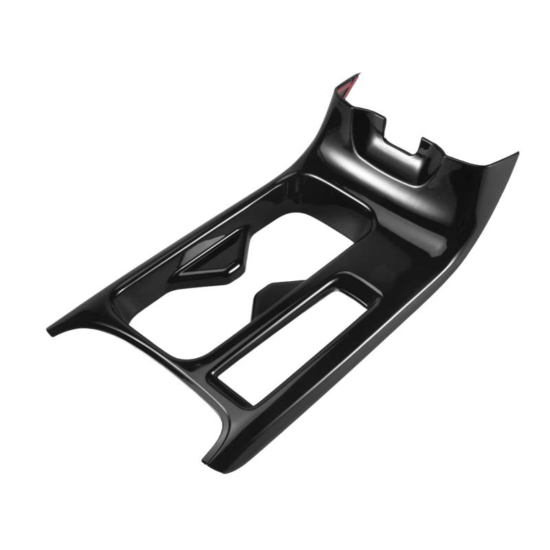 Nettoppo Auto GläNzend Schwarz Mittelkonsole Wasserbecherhalter Dekoration Abdeckung Trim Aufkleber für -V Vezel 2021 2022 LHD von Nettoppo