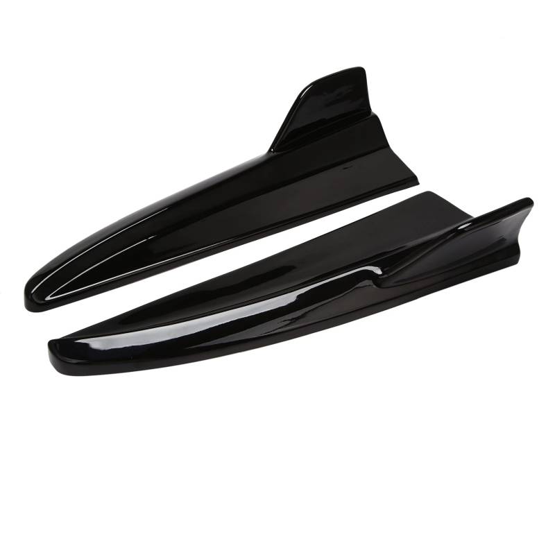 Nettoppo Auto Heck StoßStange Diffusor Splitter Spoiler für C-Class W205 C180 C200 C300 C63 2015-2021 Schwarz von Nettoppo