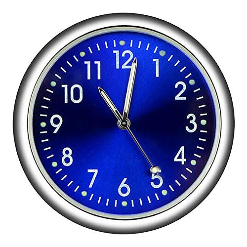 Nettoppo Auto Uhr Auto Uhr Luminous Mini Automobile Interne Aufklebbare Digital Uhr Mechanik Quarz Uhren Automotive Styling ZubehöR von Nettoppo