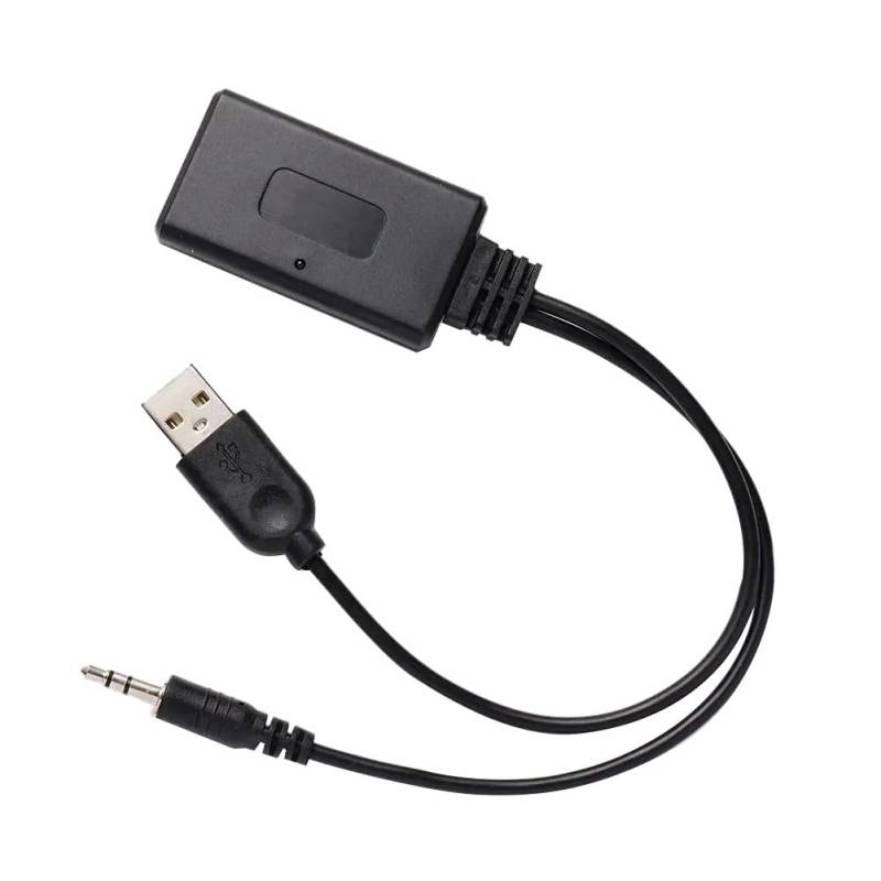 Nettoppo Bluetooth-Radio-Kabel-Adapter Universal Aux Bluetooth Musik-Audio-Receiver Universal 1 Stück von Nettoppo