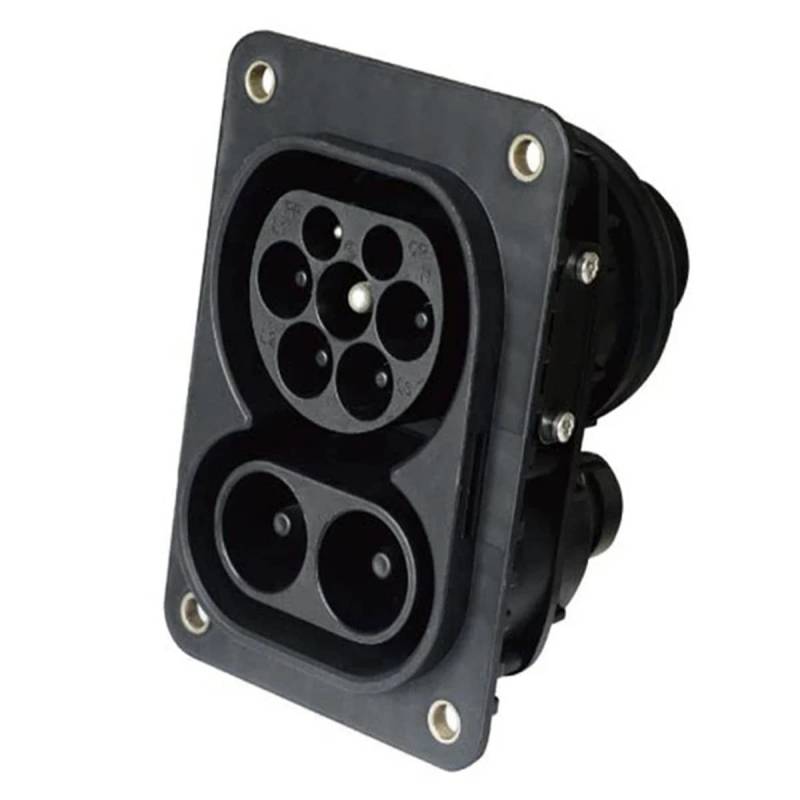 Nettoppo CCS Type 2 EV Female Combo 2 Socket 1000V 62196-3 Elektroauto Schnellladung DC150A 850V DC von Nettoppo