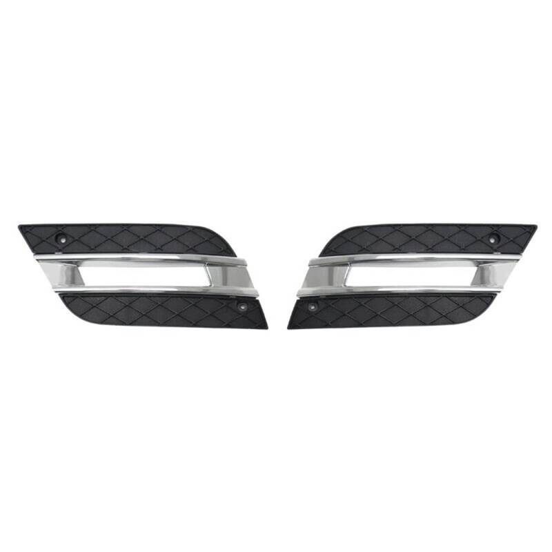 Nettoppo DRL Licht Lampenabdeckung FrontstoßStangengitter 1648801924 1648802024 für W164 ML350 ML450 2009 2010 2011 von Nettoppo