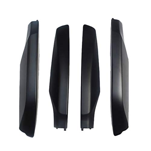 Nettoppo Dach TräGer Schiene End Abdeckung, 4 StüCke Dach TräGer Abdeckung Shell Cap für Land Cruiser Prado Fj120 2003-2007 2008 2009 Schwarz von Nettoppo
