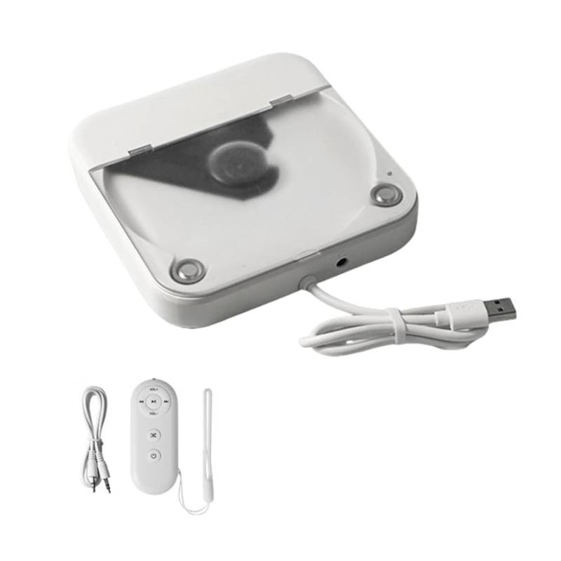 Nettoppo Externer Universal-CD-Player Fürs Auto - Tragbarer CD-Player mit AUX-Kabel, Wird in Den USB-Anschluss des Autos Eingesteckt, Verlustfreie Verbindung von Nettoppo