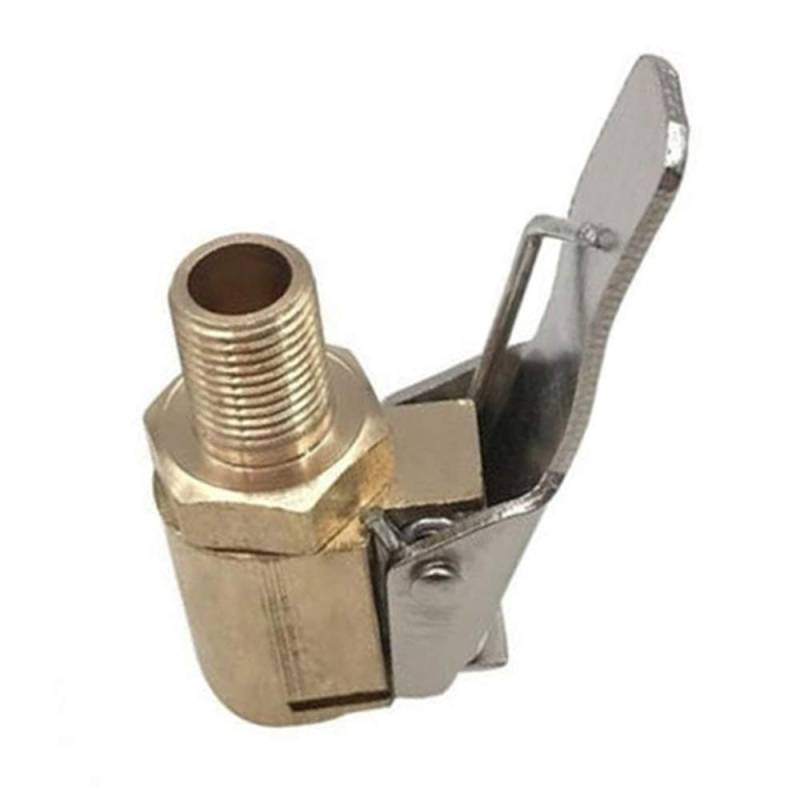 Nettoppo Luft Futter Inflator, 8 Mm Klemme Verbinder für Auto Auto Reifen, Adapter Pumpen Ventil Clip für Reifen von Nettoppo
