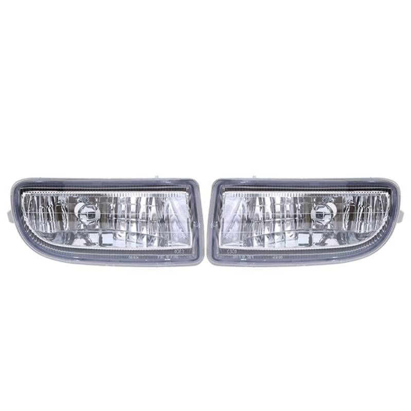 Nettoppo Nebel Licht Scheinwerfer Lampe für Land Cruiser 100 LC100 FJ100 1998-2007 Nebel Licht Scheinwerfer Fern Scheinwerfer Linse 8122160042 8121160122 von Nettoppo