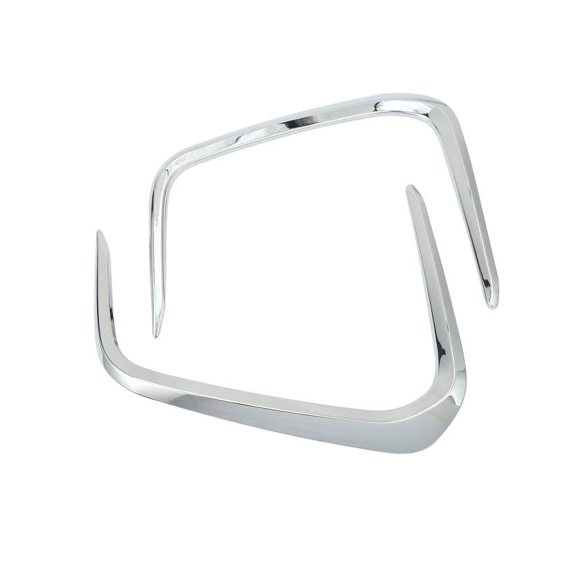 Nettoppo Nebelscheinwerfer Nebelscheinwerfer Lampe Ring Frame Cover Trim Fit für E210 Altis 2019 2020 Bright Silber von Nettoppo