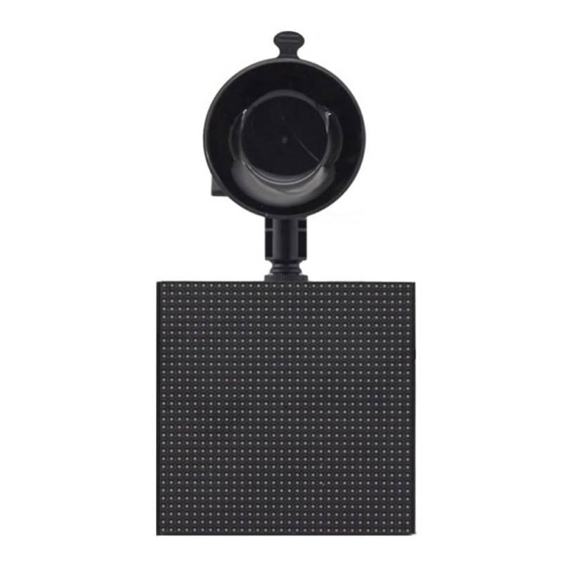 Nettoppo Programmierbares LED-Display, Bluetooth-APP-Steuerung, Vollfarbe 32 X 32, An der Heckscheibe des Autos von Nettoppo