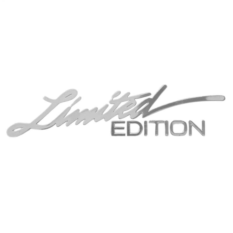 Auto Limited Edition Metal Decal - Auto -Kofferraumaufkleber, Kofferraum hinteren Aufkleber Aufkleber | Kfz -Aufkleber in limitierter Auflage, Metall -Logo -Emblem -Abzeichen für Motorräder, Autos, Kü von Nevalerra