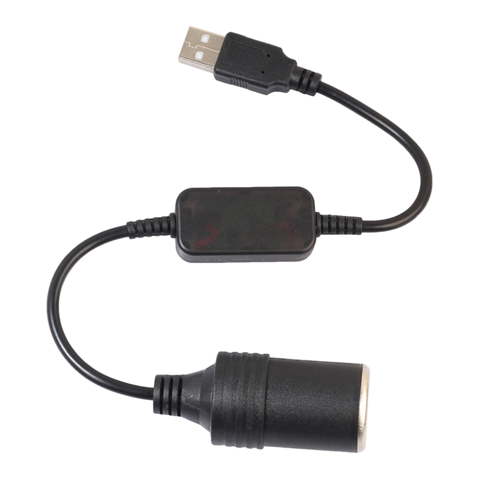 Nevalerra USB-auf-Auto-Feuerzeug-Adapter, Auto-Feuerzeug-Adapterkabel - USB-Adapter Zigarettenanzünder,5V auf 12V Konverter-Steckdose, kabelgebundener Controller-Stecker, Auto-Feuerzeug-Adapter Nevalerra USB-auf-Auto-Feuerzeug-Adapter, Auto-Feuerzeug-Adapterkabel - USB-Adapter Zigarettenanzünder,5V auf 12V Konverter-Steckdose, kabelgebundener Controller-Stecker, Auto-Feuerzeug-Adapter von Nevalerra