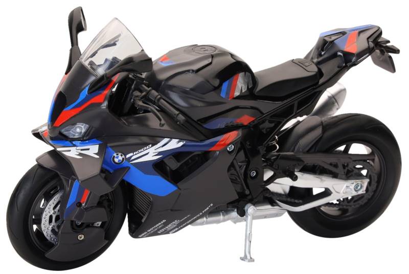 NewRay M1000RR Motorrad im Maßstab 1:12, Kunststoff, Metall, Motorrad-Skulptur, Bausatz, Rot, Motorrad von NewRay