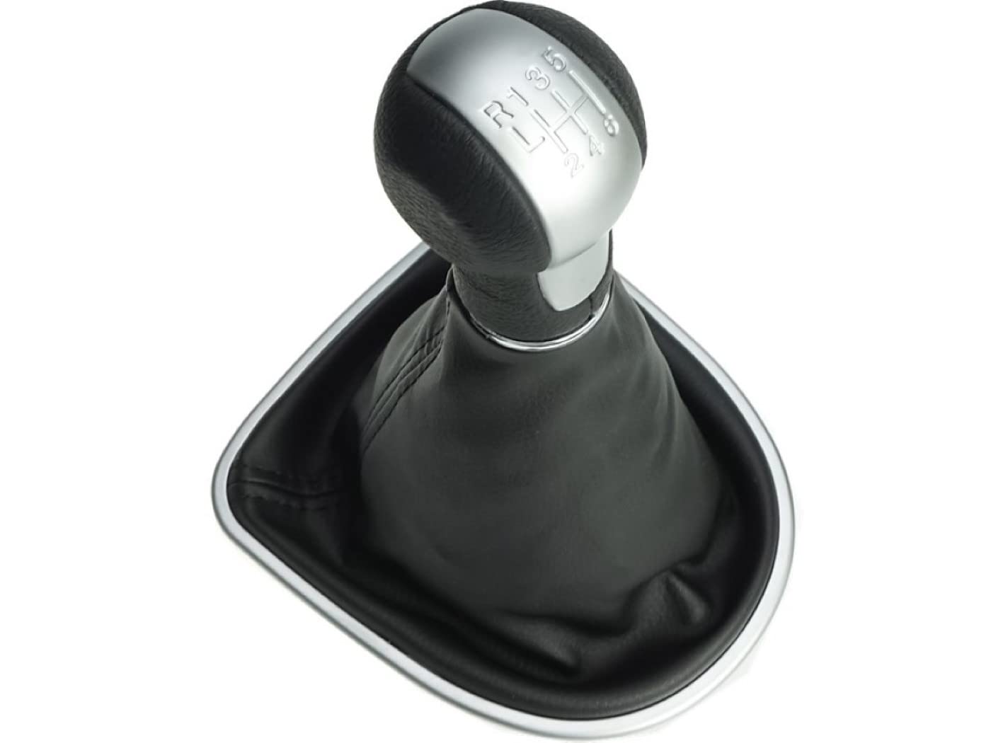 Newtown2700-parts Schaltknauf Schaltmanschette Rahmen kompatibel für Seat Altea, Leon 2, Toledo 3-6 Gang Schwarz Newtown2700-parts Schaltknauf Schaltmanschette Rahmen kompatibel für Seat Altea, Leon 2, Toledo 3-6 Gang Schwarz von Newtown2700-parts