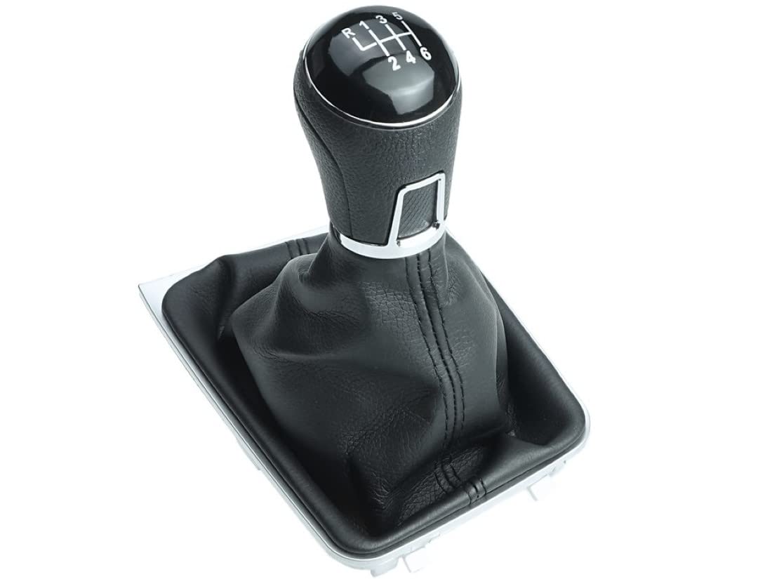 Newtown2700-parts Schalthebel, Schaltmanschette, Kompletset kompatibel für Golf 7 - Knauf im Passat Look Optik 6 Gang schwarze Naht Newtown2700-parts Schalthebel, Schaltmanschette, Kompletset kompatibel für Golf 7 - Knauf im Passat Look Optik 6 Gang schwarze Naht von Newtown2700-parts