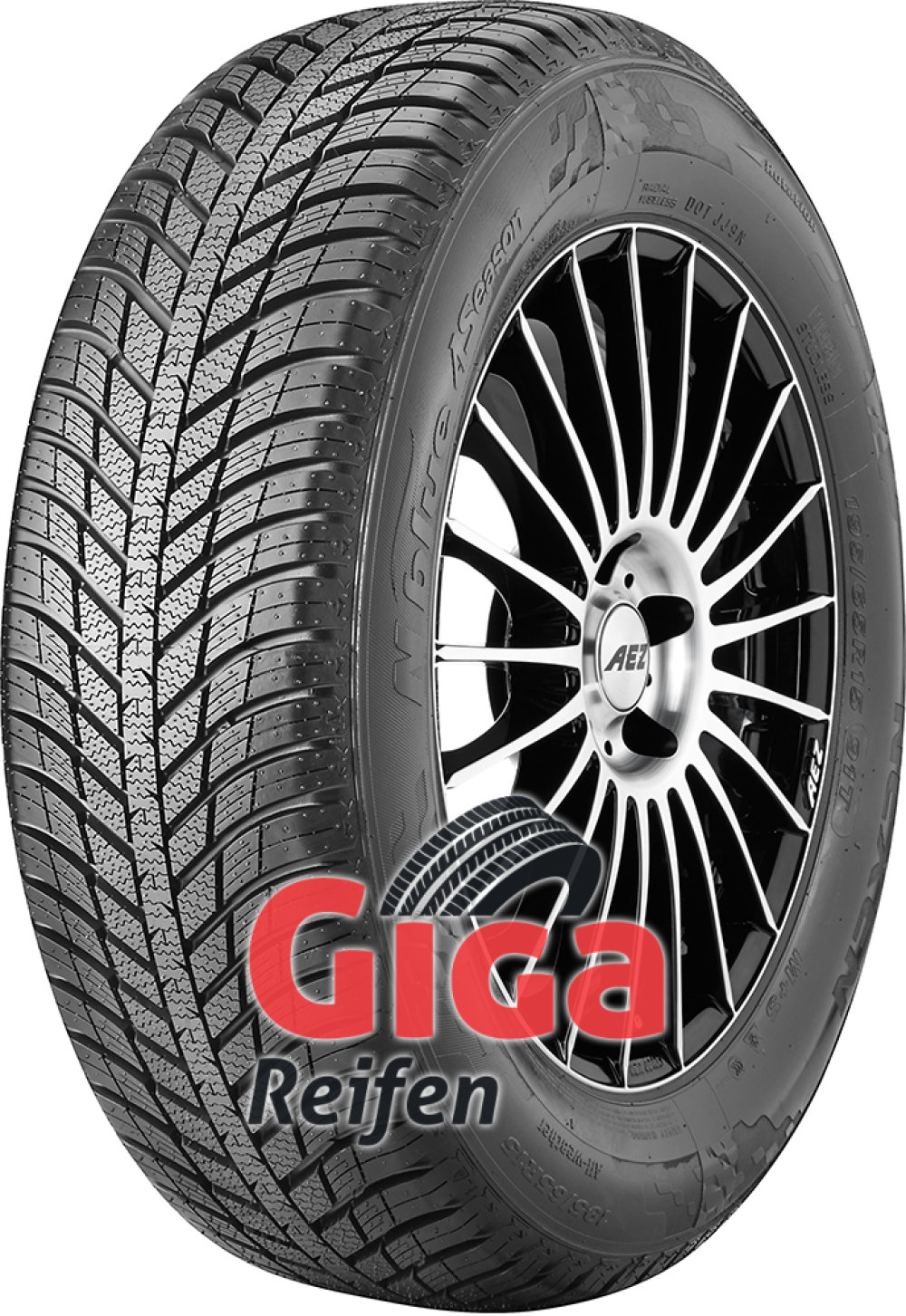 Nexen N blue 4 Season ( 225/50 R17 98V XL 4PR, RPB ) von Nexen
