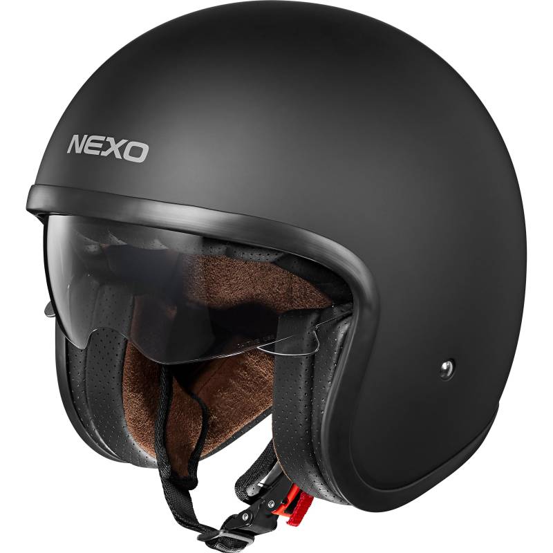 Nexo Jethelm Urban Style Mattschwarz XL von Nexo