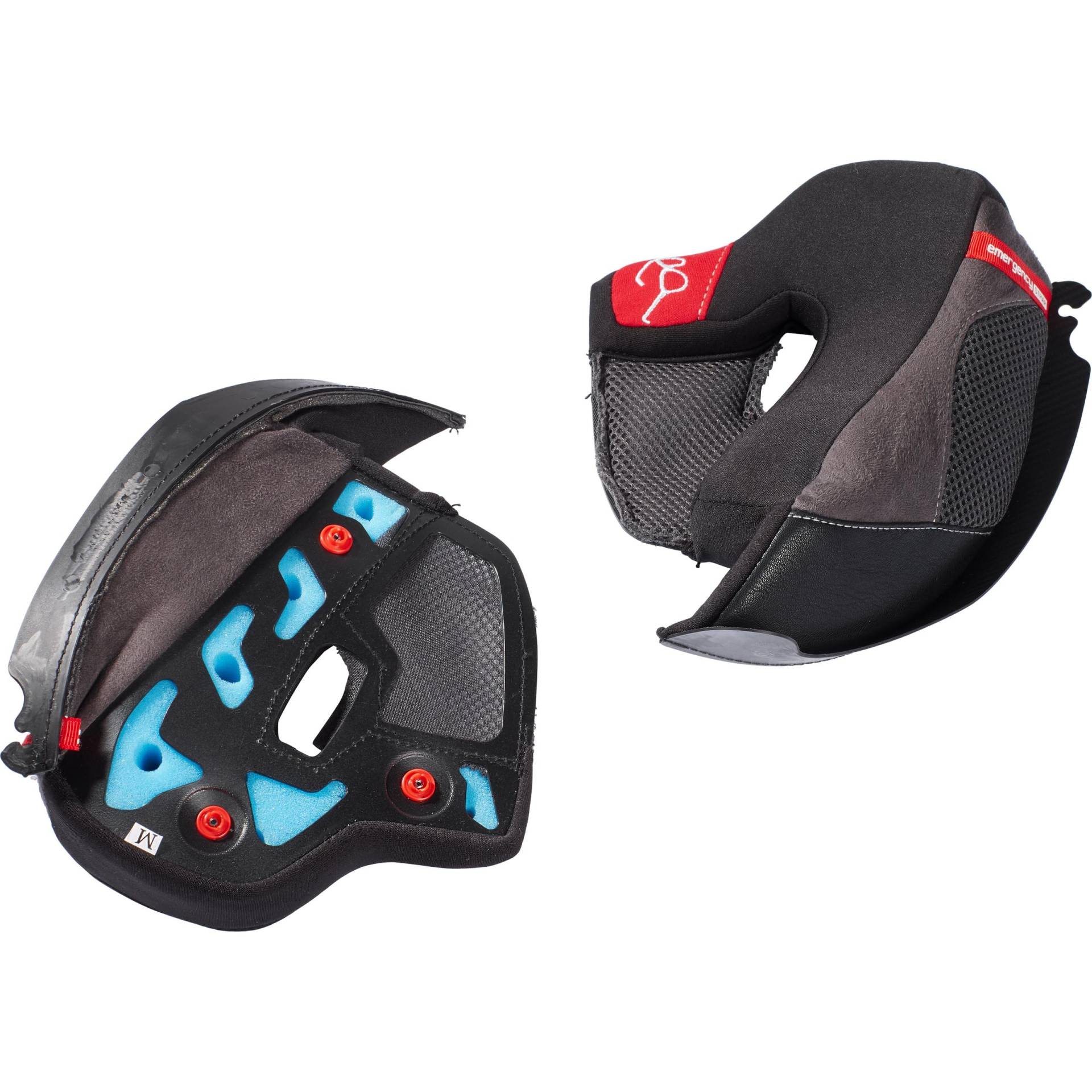 Nexo Wangenpolster für Helme Fiberglas/Carbon Travel II - Schwarz Nexo Wangenpolster für Helme Fiberglas/Carbon Travel II - Schwarz von Nexo