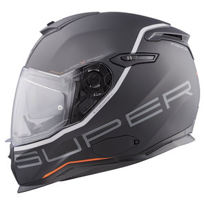 Nexx SX.100 Superspeed Integralhelm Matt Schwarz Grau Rot von Nexx