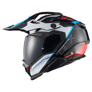 Nexx X.Wed 3 Furka Endurohelm Rot Blau Weiss Schwarz von Nexx
