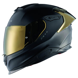 Nexx Y.100R Subsonic Integralhelm Matt Schwarz Gold Nexx Y.100R Subsonic Integralhelm Matt Schwarz Gold von Nexx