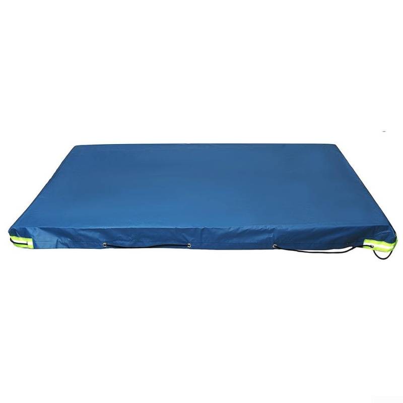 Niceminiwall Anhängerabdeckung Wasserdicht Abdeckung UV Schutz Abdeckung mit Reflexstreifen 420D Auto Plane Anhänger Abdeckung (Blau) von Niceminiwall