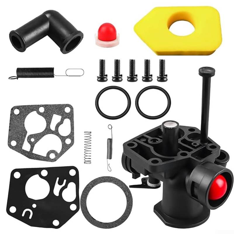 Niceminiwall Freischneider Vergaser 499809 498809A 494406, Rasenmäher und Luftfilter 698369, Einstellfeder 691859 692211, Membran 795083 495770 von Niceminiwall