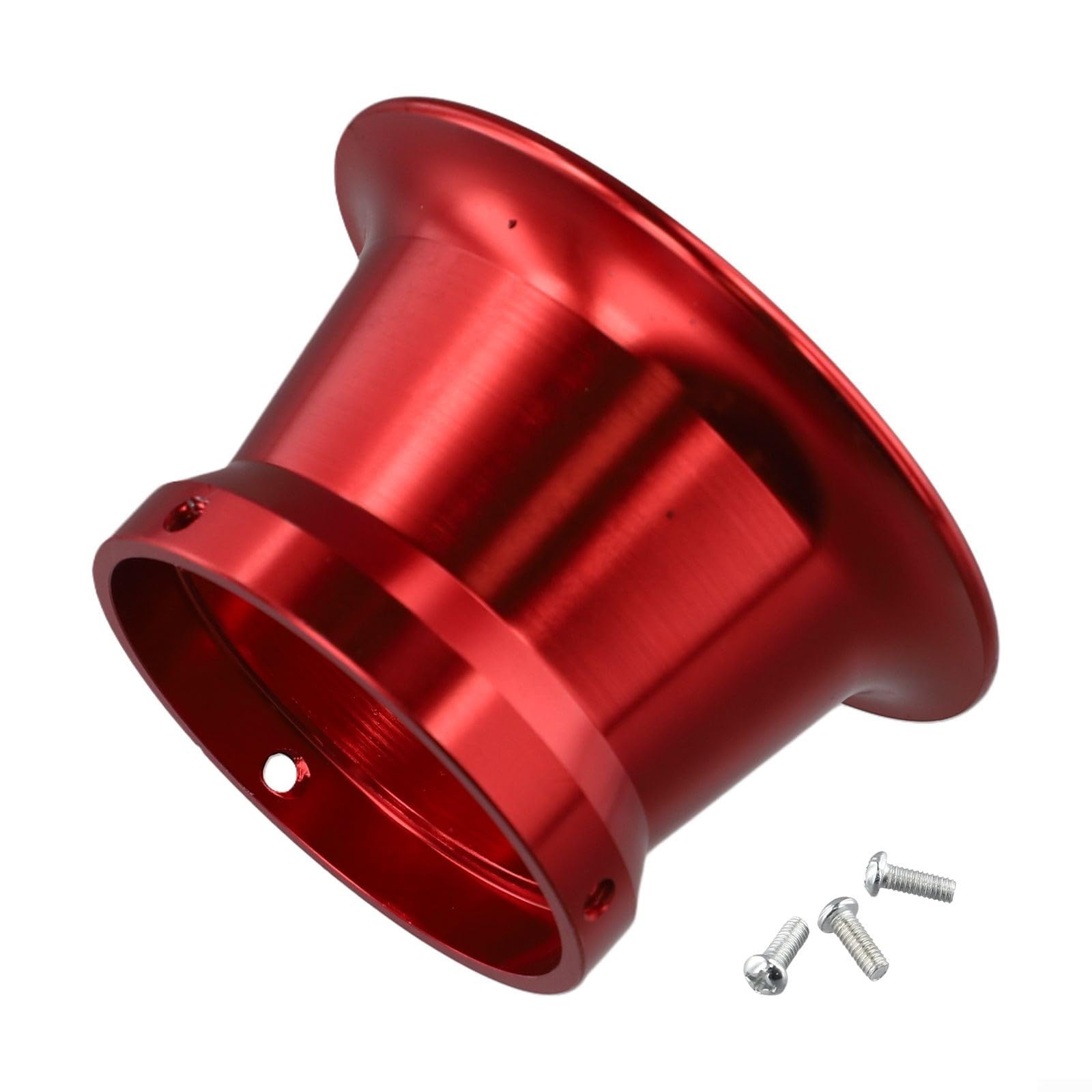 Passt problemlos auf 50 mm Vergaser-Luftfilter-Windbecher, kompatibel mit mehreren Fahrradmodellen (rot, 50 mm) von Niceminiwall