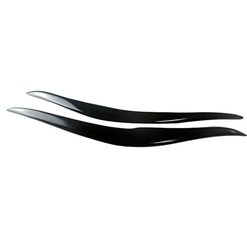 Nicfaky GläNzende Schwarze Scheinwerfer Augenbrauen-Augenlidaufkleber für F87 M2 F22 F23 220I 228I M235I M Sportcoupé 2 TüRer 2014-2019 von Nicfaky