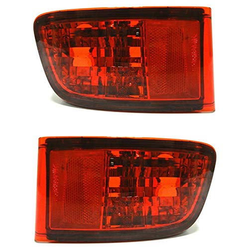 für Cruiser Prado 120 RüCkleuchte 2002-2009 Heck StoßStangen Reflektoren Lichter Keine GlüHbirne RüCklicht RüCklicht Schale von Nicfaky