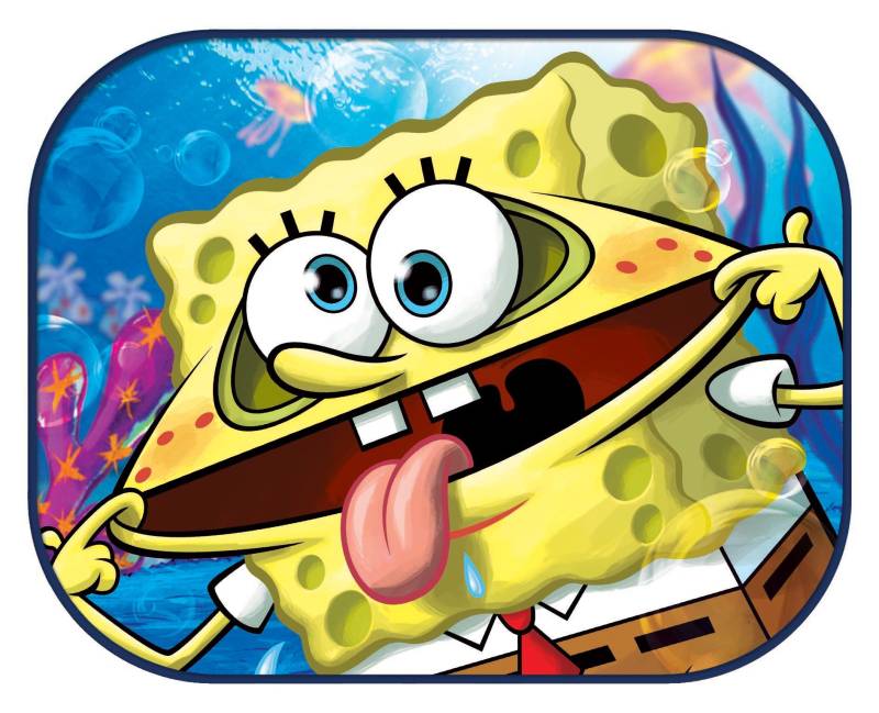 Nickelodeon 80100 Spongebob Auto-Sonnenschutz Set von Nickelodeon