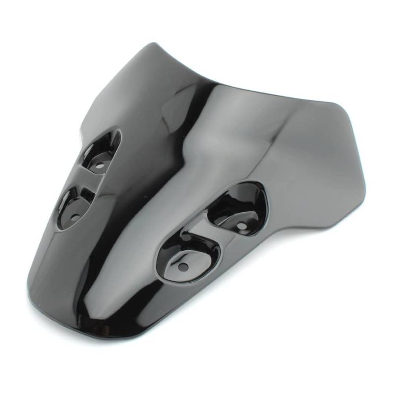Niejgay Windabweiser Windschutzscheibe Motorrad für 2021 MT07 MT 07 Mt07 Schwarz von Niejgay