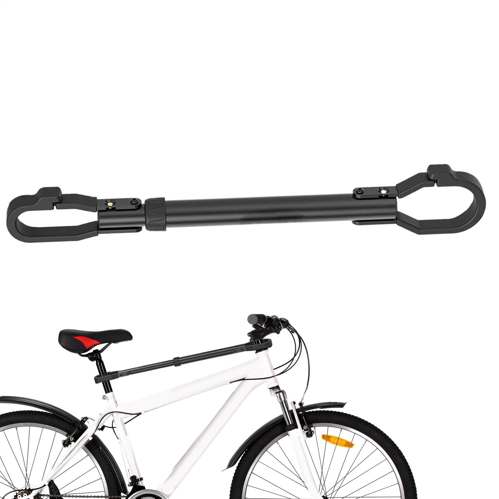 Fahrrad Oberrohr Querstange Rahmen, Fahrraddachträger Für Den Transport, Legierungstahl Verstellbarer Dachregalfahrradhalterung, Motorradlenkanleiter, Schleppstäbe Oberes Rohr Fahrrad Oberrohr Querstange Rahmen, Fahrraddachträger Für Den Transport, Legierungstahl Verstellbarer Dachregalfahrradhalterung, Motorradlenkanleiter, Schleppstäbe Oberes Rohr von Niesel