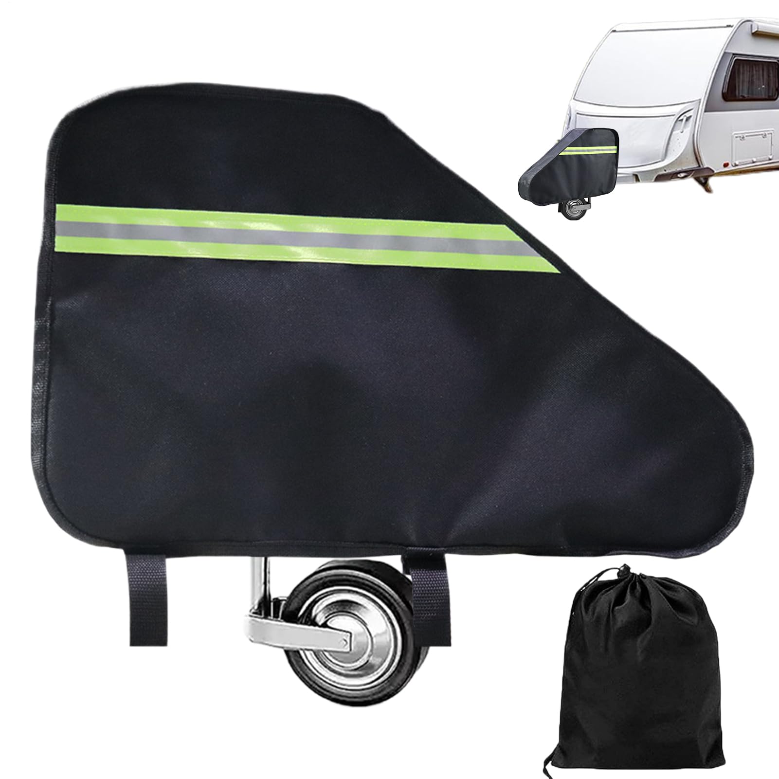 Niesel Abdeckung für Anhängerkupplung, Abdeckung für Anhängerkupplung, wasserdicht, winddicht, atmungsaktiv, 600D-Oxford-Tuch, Schirm für Wohnmobil, Anhängerkupplungsschloss Niesel Abdeckung für Anhängerkupplung, Abdeckung für Anhängerkupplung, wasserdicht, winddicht, atmungsaktiv, 600D-Oxford-Tuch, Schirm für Wohnmobil, Anhängerkupplungsschloss von Niesel