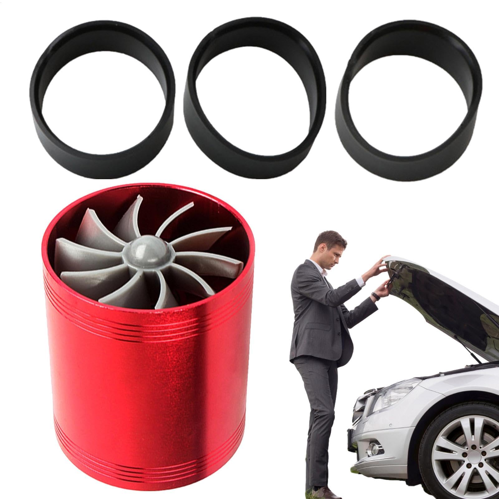 Niesel Lufteinlass-Turbonator – Turbo-Teile Ansaugluft-Turbo-Ladegerät – energiesparender Automobil-Ersatz-Motor-Turbolader für Auto und Turbine Niesel Lufteinlass-Turbonator – Turbo-Teile Ansaugluft-Turbo-Ladegerät – energiesparender Automobil-Ersatz-Motor-Turbolader für Auto und Turbine von Niesel