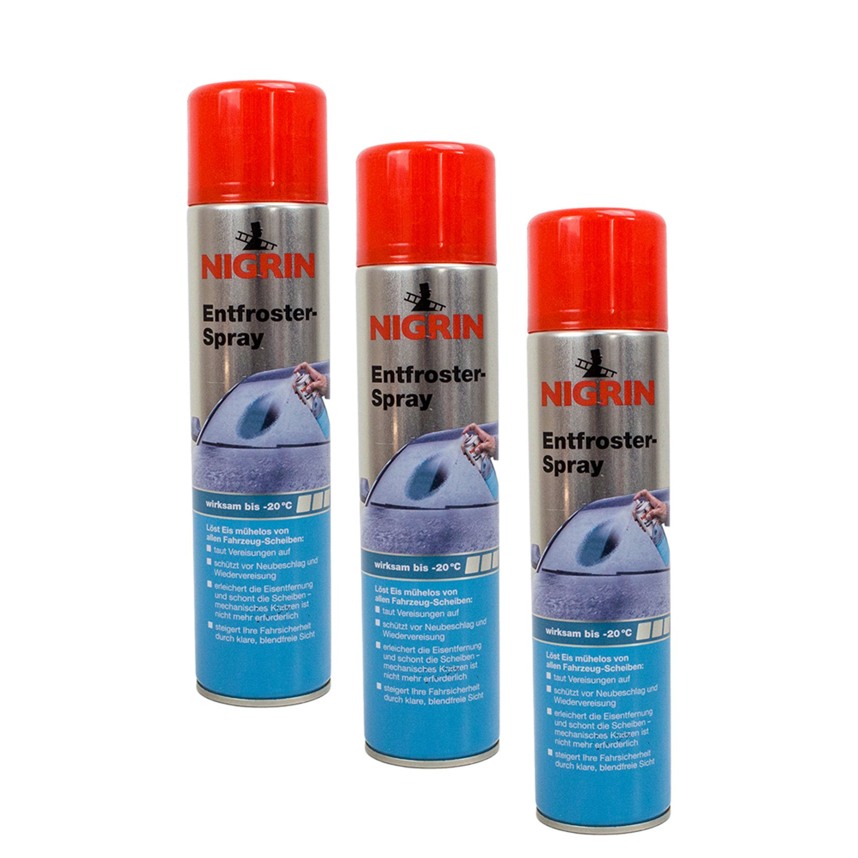 NIGRIN 3X 74045 Entfroster-Spray 400 ml NIGRIN 3X 74045 Entfroster-Spray 400 ml von NIGRIN