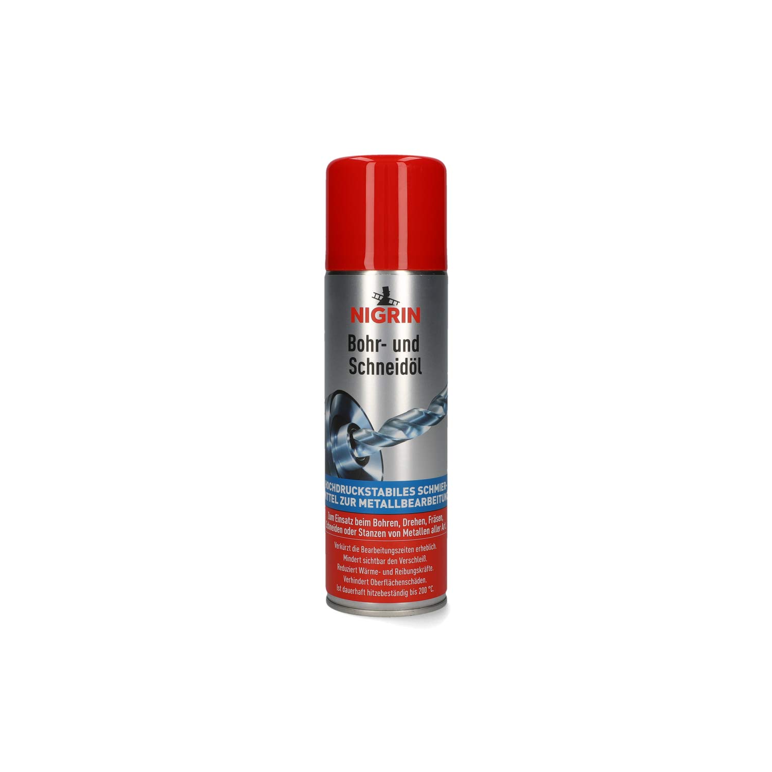 NIGRIN Bohr- und Schneideöl, 250 ml, hochdruckstabiles, silikonfreies Schmiermittel, mindert sichtbar den Verschleiß NIGRIN Bohr- und Schneideöl, 250 ml, hochdruckstabiles, silikonfreies Schmiermittel, mindert sichtbar den Verschleiß von NIGRIN