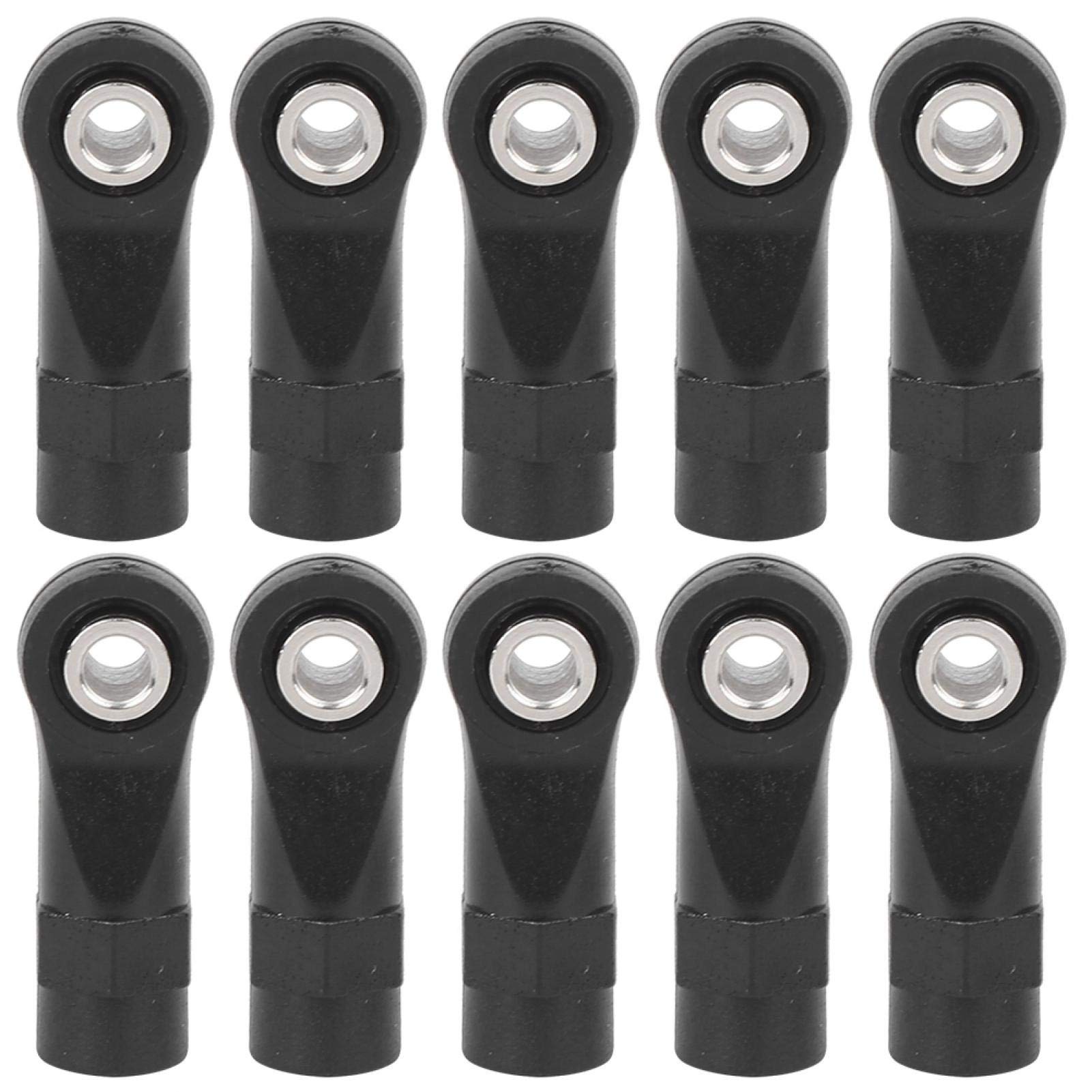 Niiyen 10pcs RC Linkage Rod End, Aluminium Rod Ends Set, Rod Ends Joint Linkage, M4 -Spurstangenköpfe Breite Kugeln Gelenkkopf Set passend für Traxxas TRX-4 1/10 RC Car Niiyen 10pcs RC Linkage Rod End, Aluminium Rod Ends Set, Rod Ends Joint Linkage, M4 -Spurstangenköpfe Breite Kugeln Gelenkkopf Set passend für Traxxas TRX-4 1/10 RC Car von Niiyen