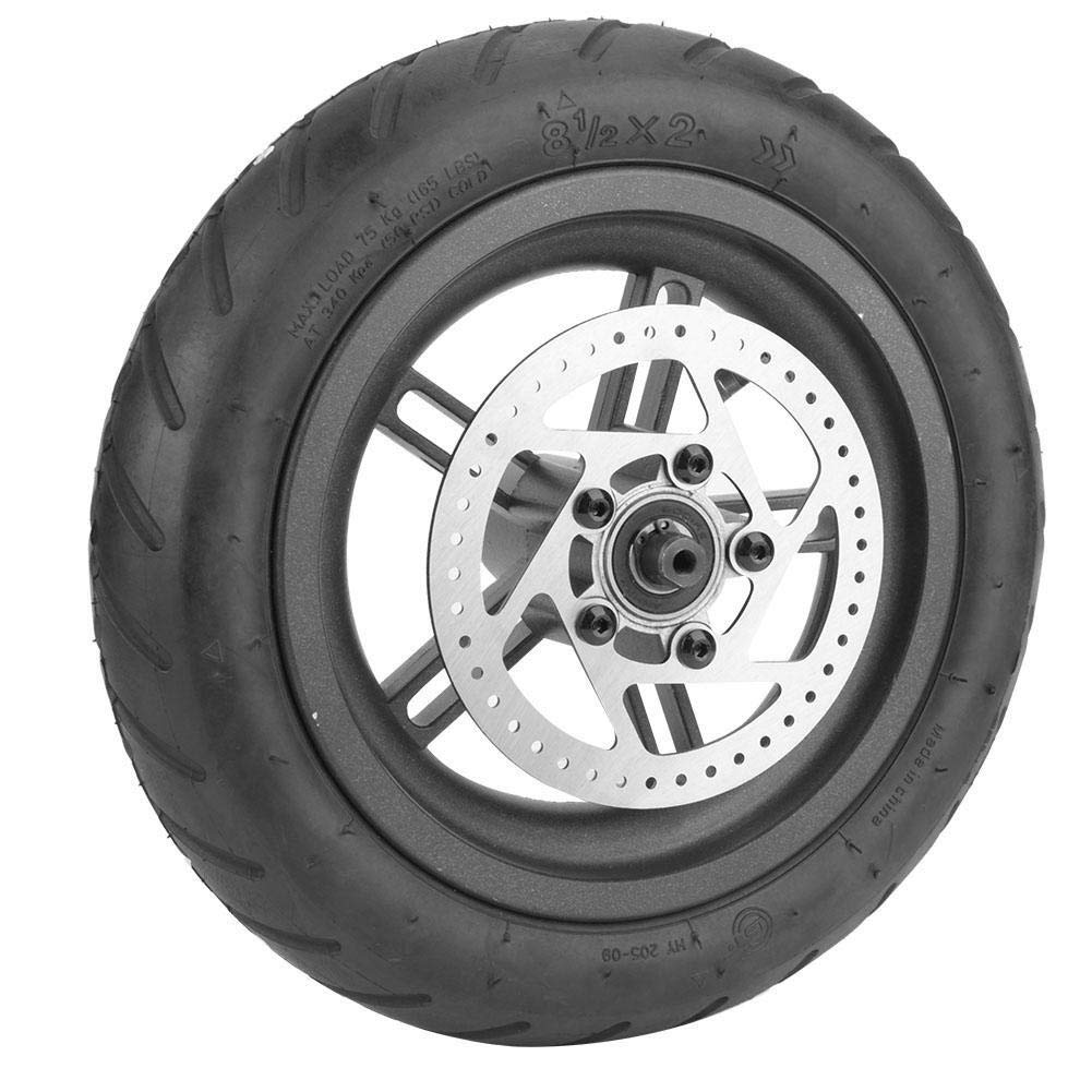 Hinterrad Roller Reifen, Hinterrad Reifen Scheibenbremse Reifen for Xiaomi Mijia M365 Elektroroller, 8.5 inch Mijia M365 kompatibles Zubehör von Nikou