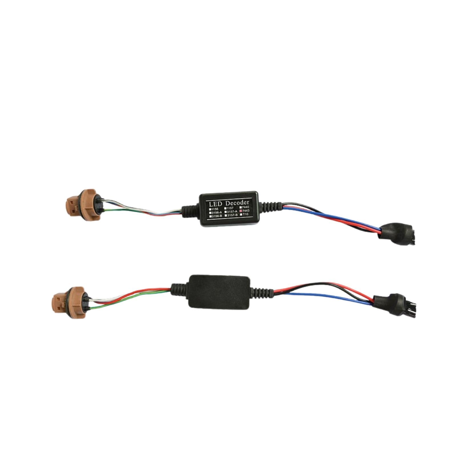 Nikou LED Decoder, Lastwiderstandsdecoder T20 7440/7443 SocketWarning Error Canceler Lastwiderstands-LED-Decoder 2St Nikou LED Decoder, Lastwiderstandsdecoder T20 7440/7443 SocketWarning Error Canceler Lastwiderstands-LED-Decoder 2St von Nikou