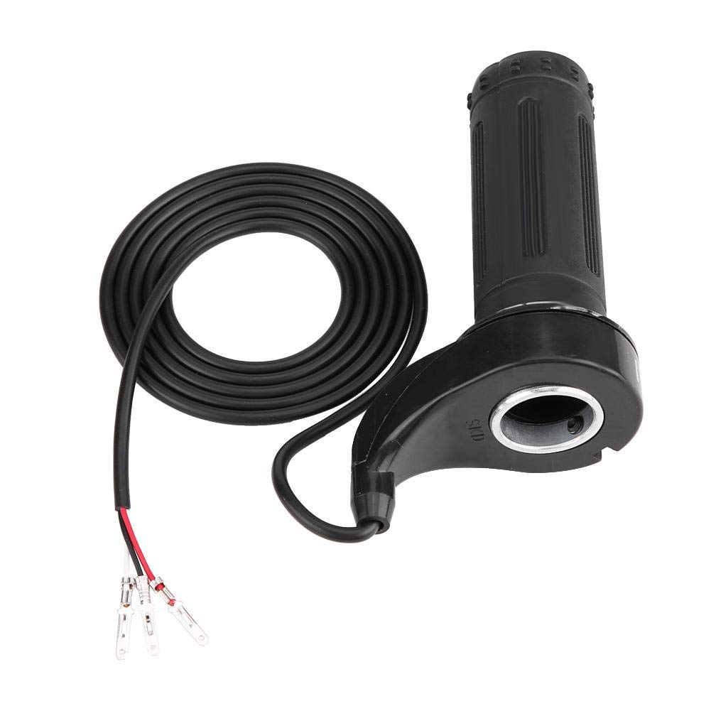 Nikou Gasgriff, Universeller Motorradbeschleuniger Elektroroller Twist Speed Lenker Gasgriff mit 3 Drähten Empfindlicher Geschwindigkeitsregelung für Elektro Bike und Motorrad Nikou Gasgriff, Universeller Motorradbeschleuniger Elektroroller Twist Speed Lenker Gasgriff mit 3 Drähten Empfindlicher Geschwindigkeitsregelung für Elektro Bike und Motorrad von Nikou